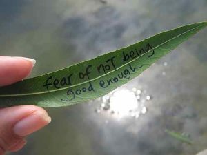 fear of not being good enough